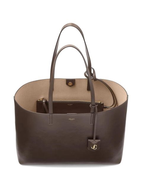 Jimmy Choo Nine2Five East-West tote bag - Brown