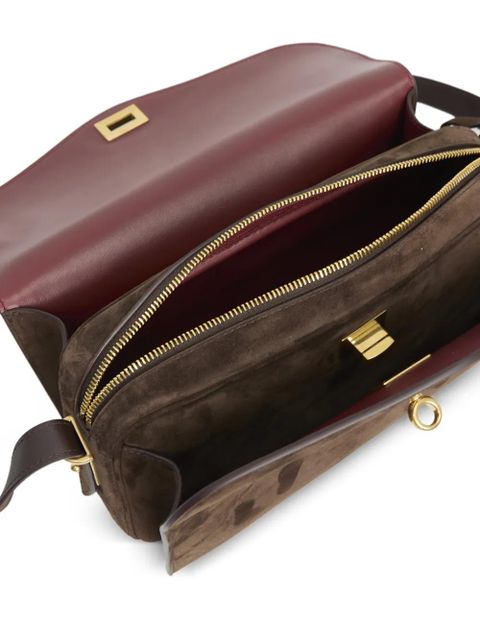 Balenciaga medium Le 7 adjustable-strap cross body bag - Brown