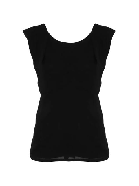 Moschino sleeveless blouse - Black - zdjęcie produktu nr 1