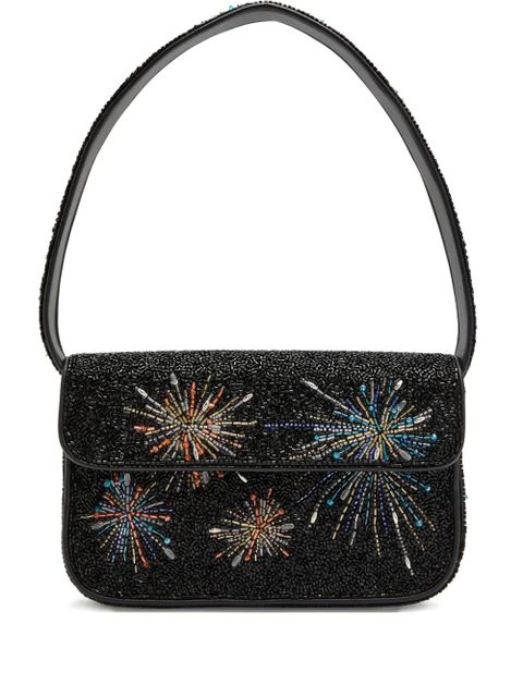 STAUD beaded-firework shoulder bag - Black - zdjęcie produktu nr 1