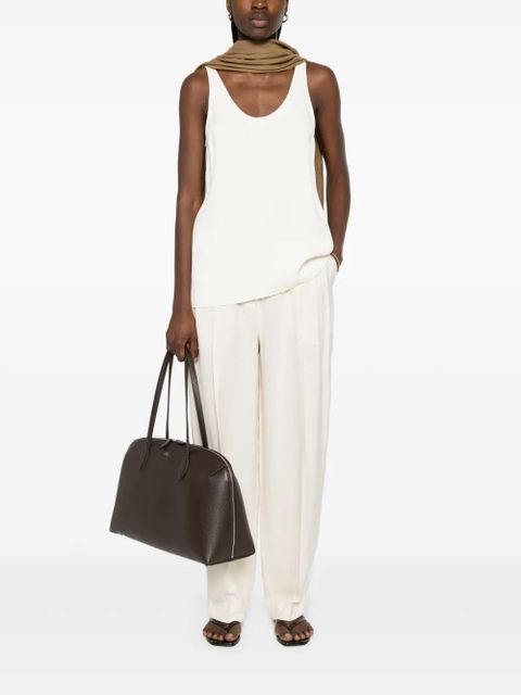 TOTEME double-pleat trousers - Neutrals