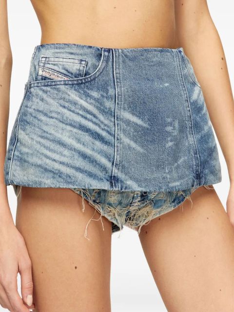 Diesel De-Nora denim mini skirt - Blue