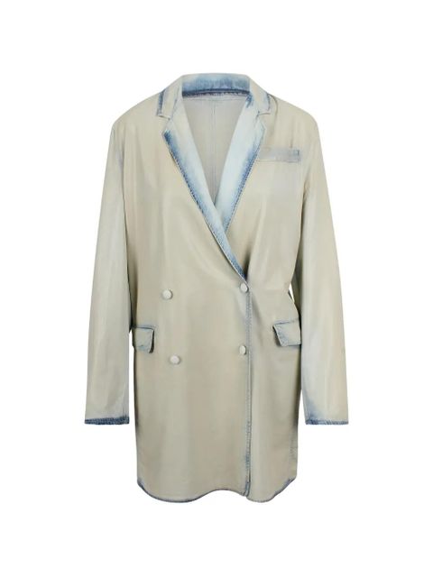 Diesel double-breasted coat - Neutrals - zdjęcie produktu nr 1