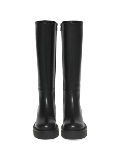 Gianvito Rossi Hiro leather boots - Black