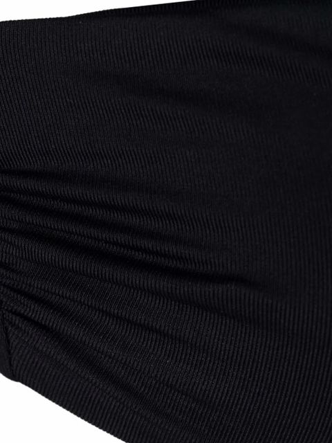 La Reveche Maria open-back bikini top - Black