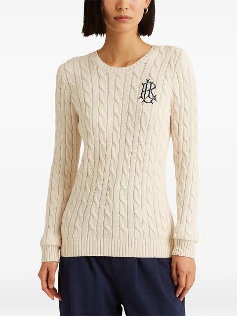Lauren Ralph Lauren cable-knit sweater - Neutrals