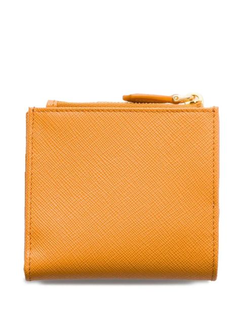 Prada small Saffiano smooth leather wallet - Orange - zdjęcie produktu nr 2
