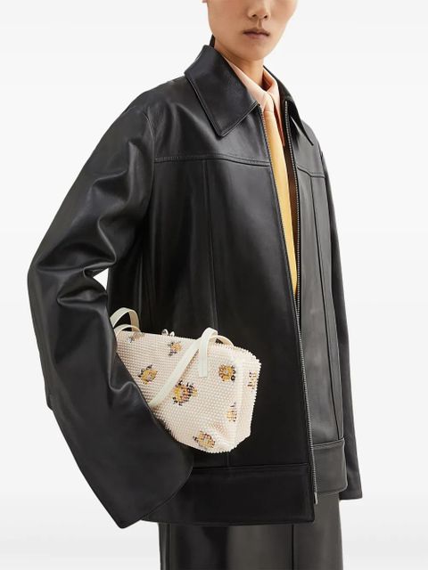 Jil Sander small Goji Pillow tote bag - White