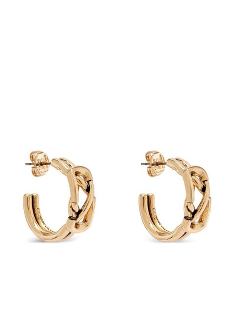 Marc Jacobs The Dual Hoop earrings - Gold