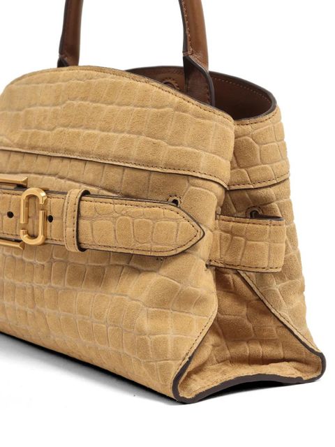 Marc Jacobs croc-effect buckled tote bag - Neutrals
