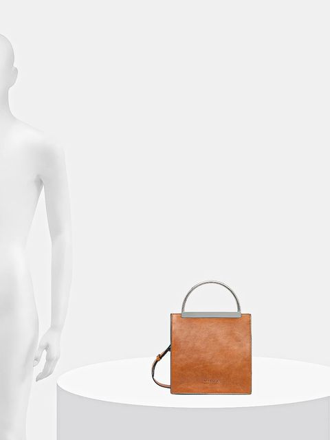 MAX&Co. torebka skórzana kolor brązowy 2526516036200