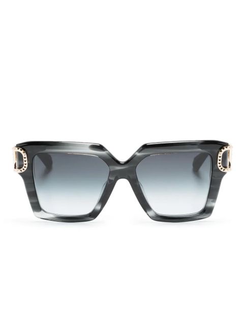 VALENTINO GARAVANI EYEWEAR VLogo Signature square-frame sunglasses - Black - zdjęcie produktu nr 1