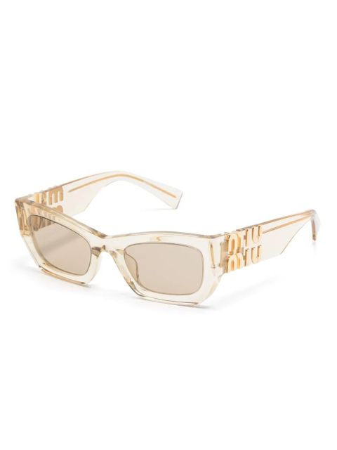 Miu Miu Eyewear Glimpse cat-eye sunglasses - Neutrals - zdjęcie produktu nr 2