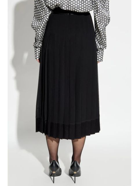 Dolce & Gabbana pleated skirt - Black