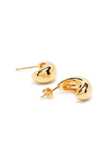 Missoma Savi Dome polished hoop earrings - Gold - zdjęcie produktu nr 2