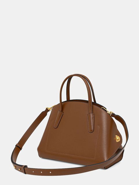 Coccinelle torebka skórzana TYLDE kolor brązowy E1 U7K 18 02 01 - zdjęcie produktu nr 2