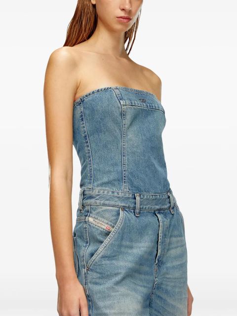 Diesel De-Bride denim jumpsuit - Blue