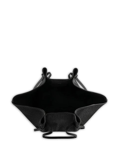 Yuzefi large Mochi leather shoulder bag - Black