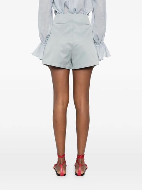 Eleh pleated shorts - Blue