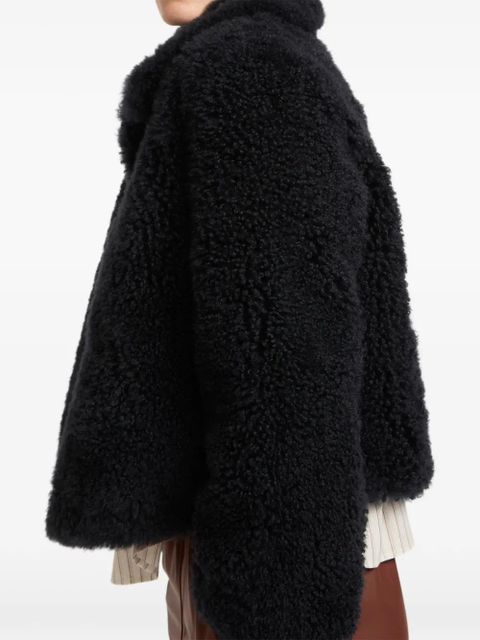 Yves Salomon turtleneck jacket - Blue