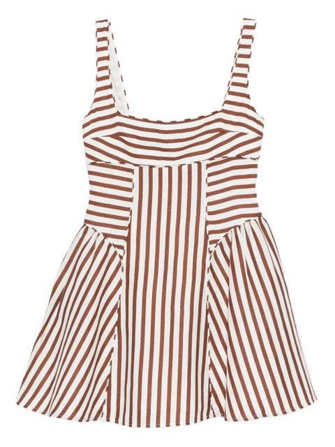 Cult Gaia striped mini dress - White - zdjęcie produktu nr 1