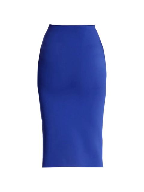Jil Sander knit straight skirt - Blue - zdjęcie produktu nr 2