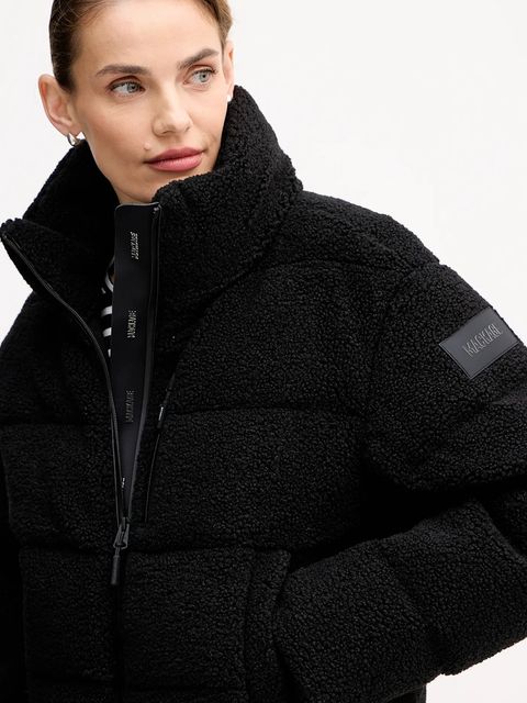 MACKAGE kurtka puchowa kolor czarny zimowa oversize ANAYA