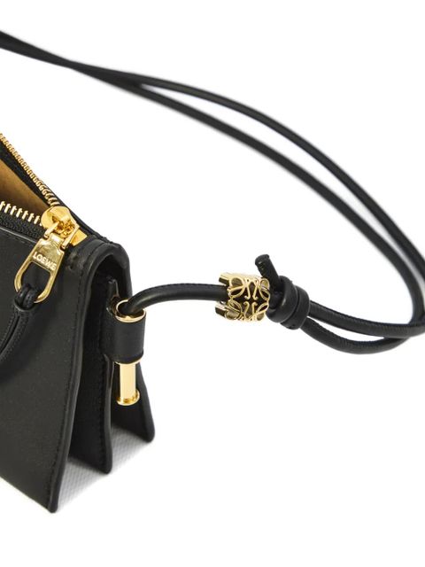 LOEWE leather crossbody bag - Black - zdjęcie produktu nr 2