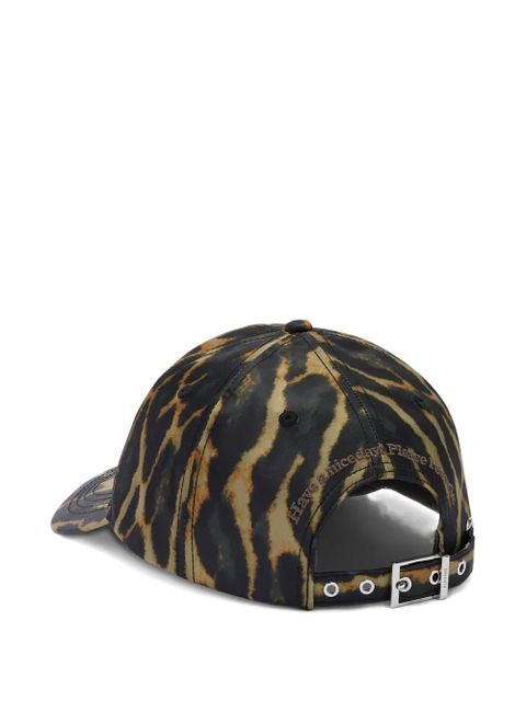 GANNI leopard-print baseball cap - Black - zdjęcie produktu nr 2