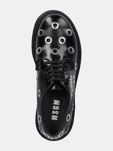 MSGM półbuty skórzane