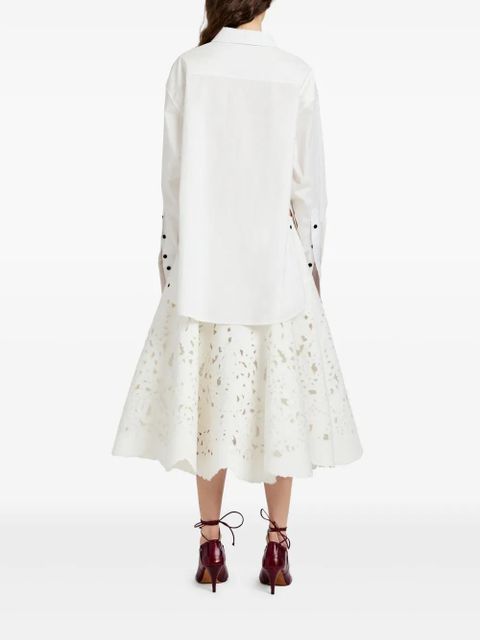 Proenza Schouler Olene midi skirt - White