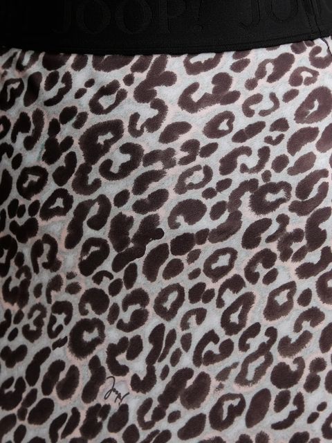 Joop! spódnica kolor brązowy midi rozkloszowana 30100089