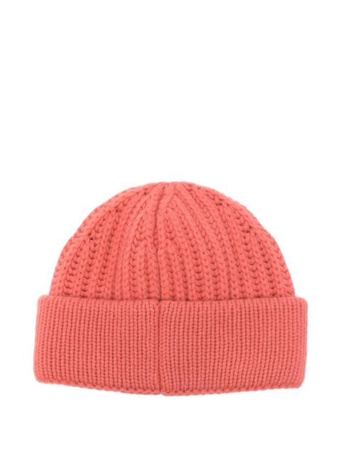 Gucci logo-embroidery beanie hat - Orange - zdjęcie produktu nr 2