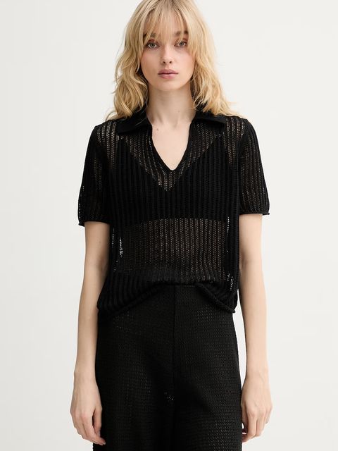 Marc O'Polo sweter damski z lnem - zdjęcie produktu nr 1