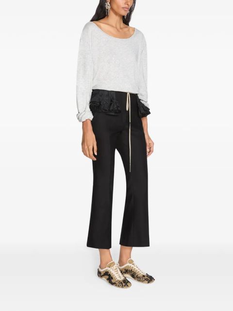 DRIES VAN NOTEN long-sleeve T-shirt - Grey