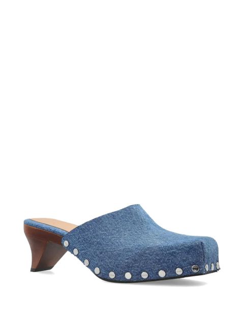 GANNI studded mules - Blue - zdjęcie produktu nr 2