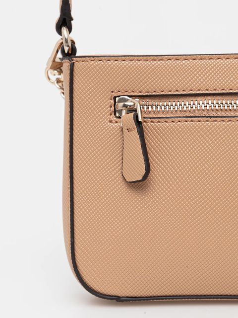 Guess torebka NOELLE kolor brązowy HWZG78 79720