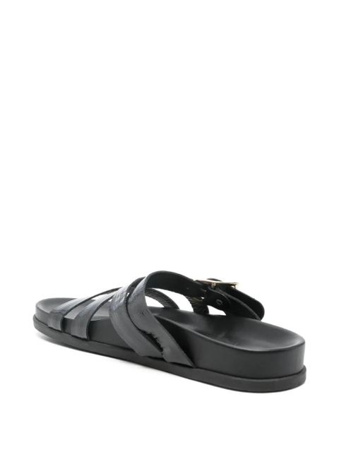 Ancient Greek Sandals Filipa buckle-strap sandals - Black