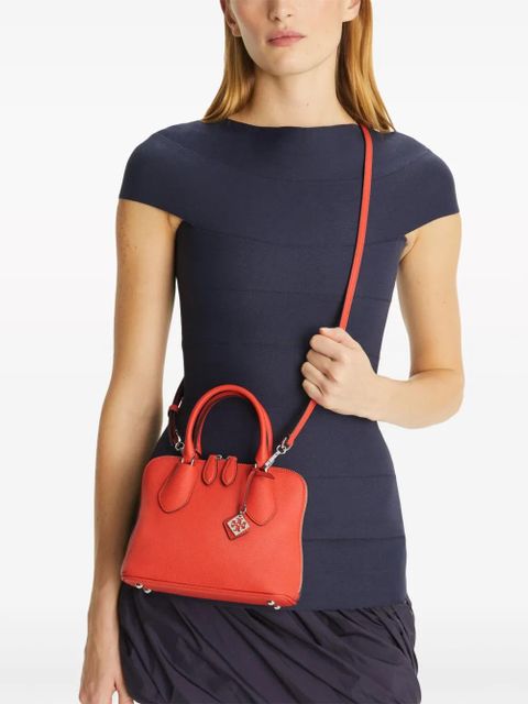 Tory Burch mini Swing leather satchel - Orange