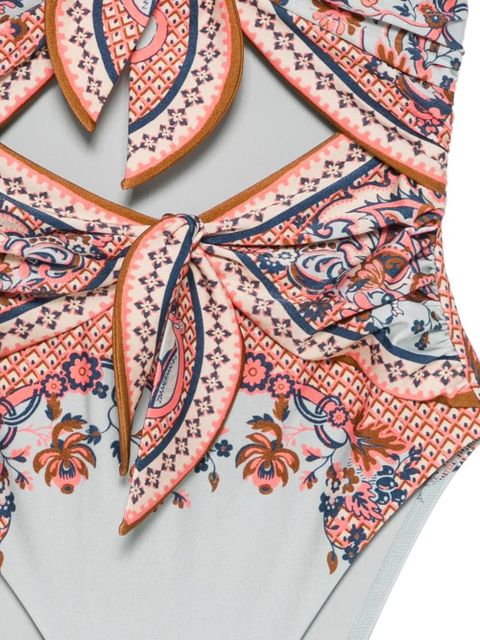 ZIMMERMANN Aster swimsuit - Blue