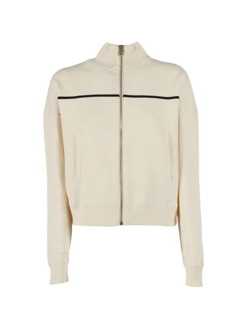 Max Mara Vampata stripe zip cardigan - Neutrals - zdjęcie produktu nr 1