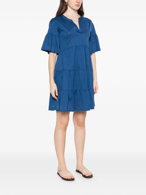 Weekend Max Mara Wkdsaggina V-neck mini dress - Blue
