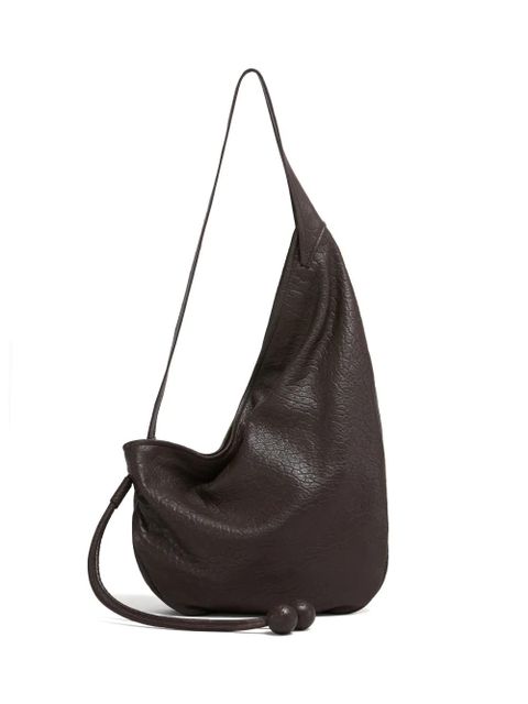 Marni leather shoulder bag - Brown - zdjęcie produktu nr 1