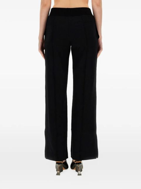 Off-White wide-leg trousers - Black