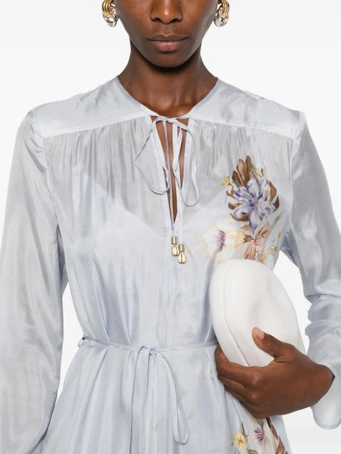 ZIMMERMANN Coco Billow maxi dress - Blue