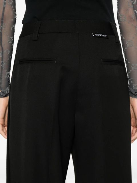Off-White wide trousers - Black