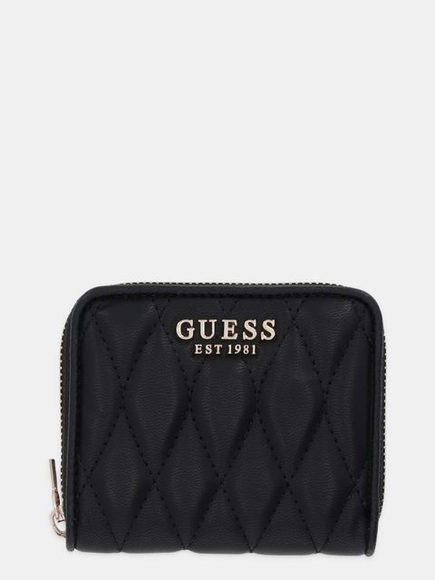 Guess portfel VALLA damski kolor czarny SWQG81 22137 - zdjęcie produktu nr 1