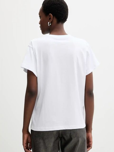 Diesel t-shirt T-MAREY damski kolor biały A17736.0NIAX