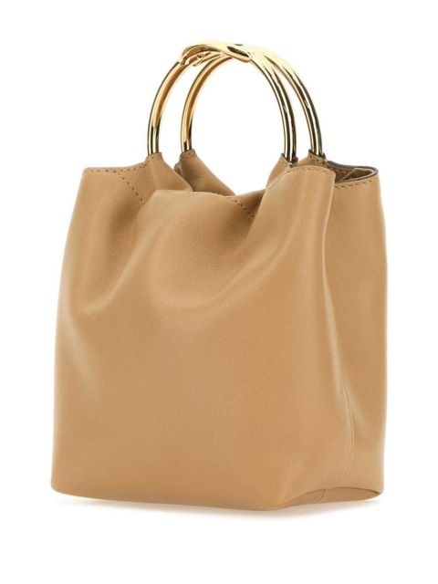 Valentino Garavani small VLogo tote bag - Neutrals