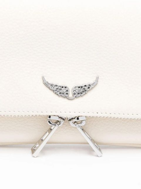 Zadig&Voltaire Rock Nano zip-fastening mini bag - Neutrals
